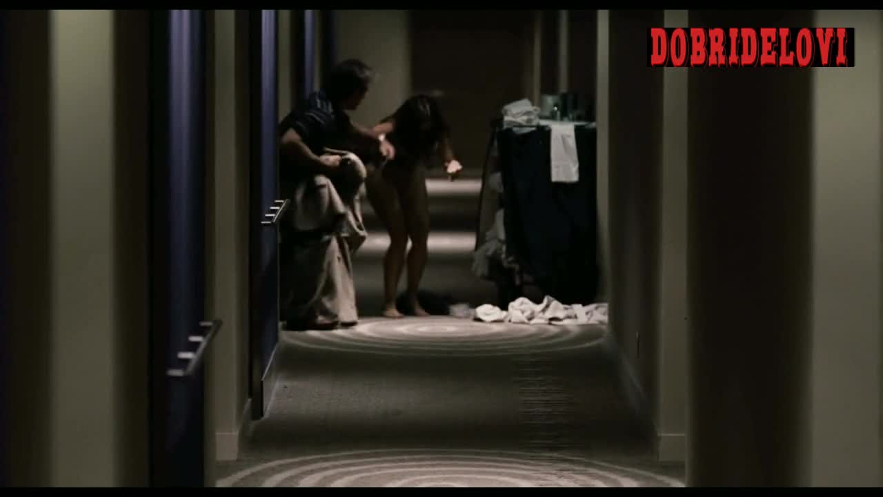 Alice Braga nude in hallway scene from Blindness
