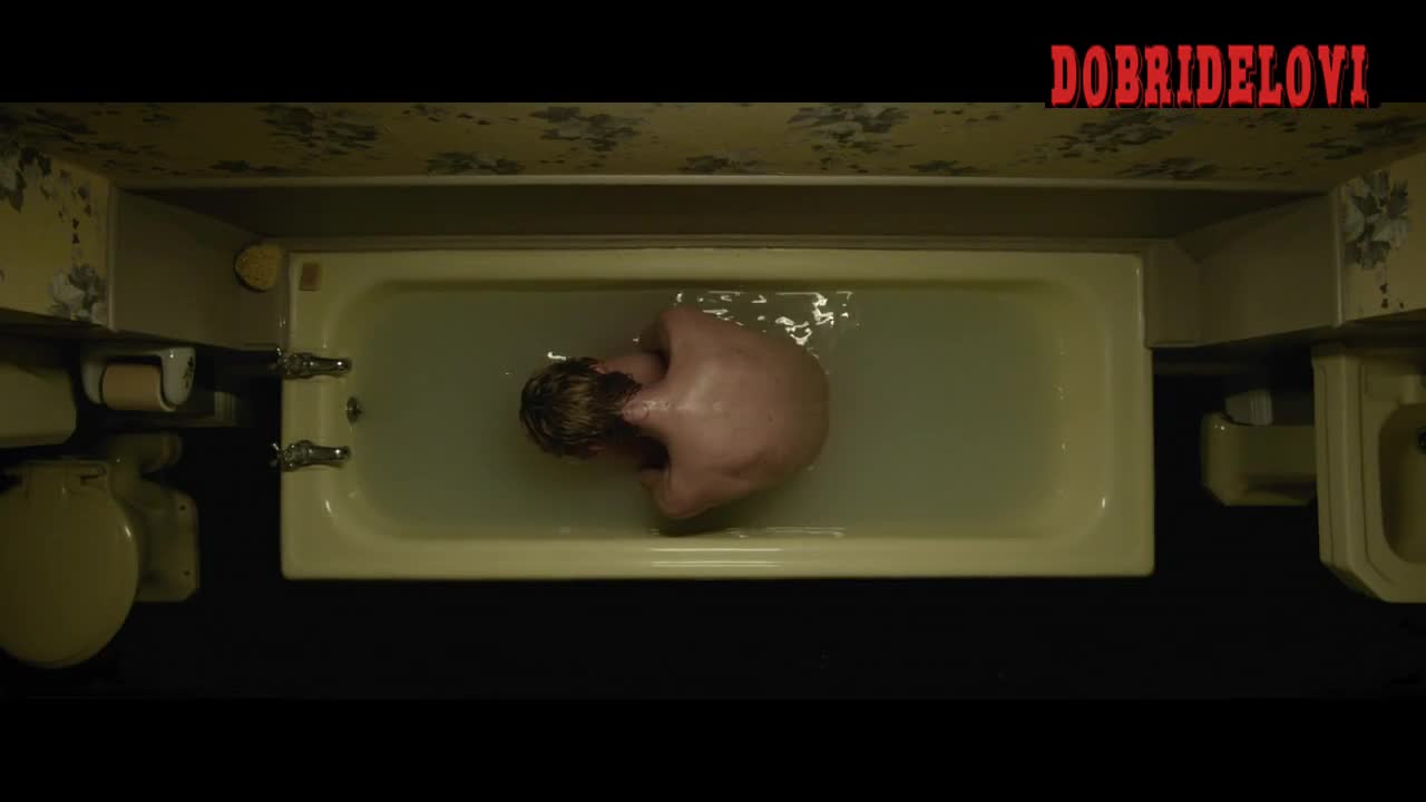 Mackenzie Davis bathtub scene from The Turning