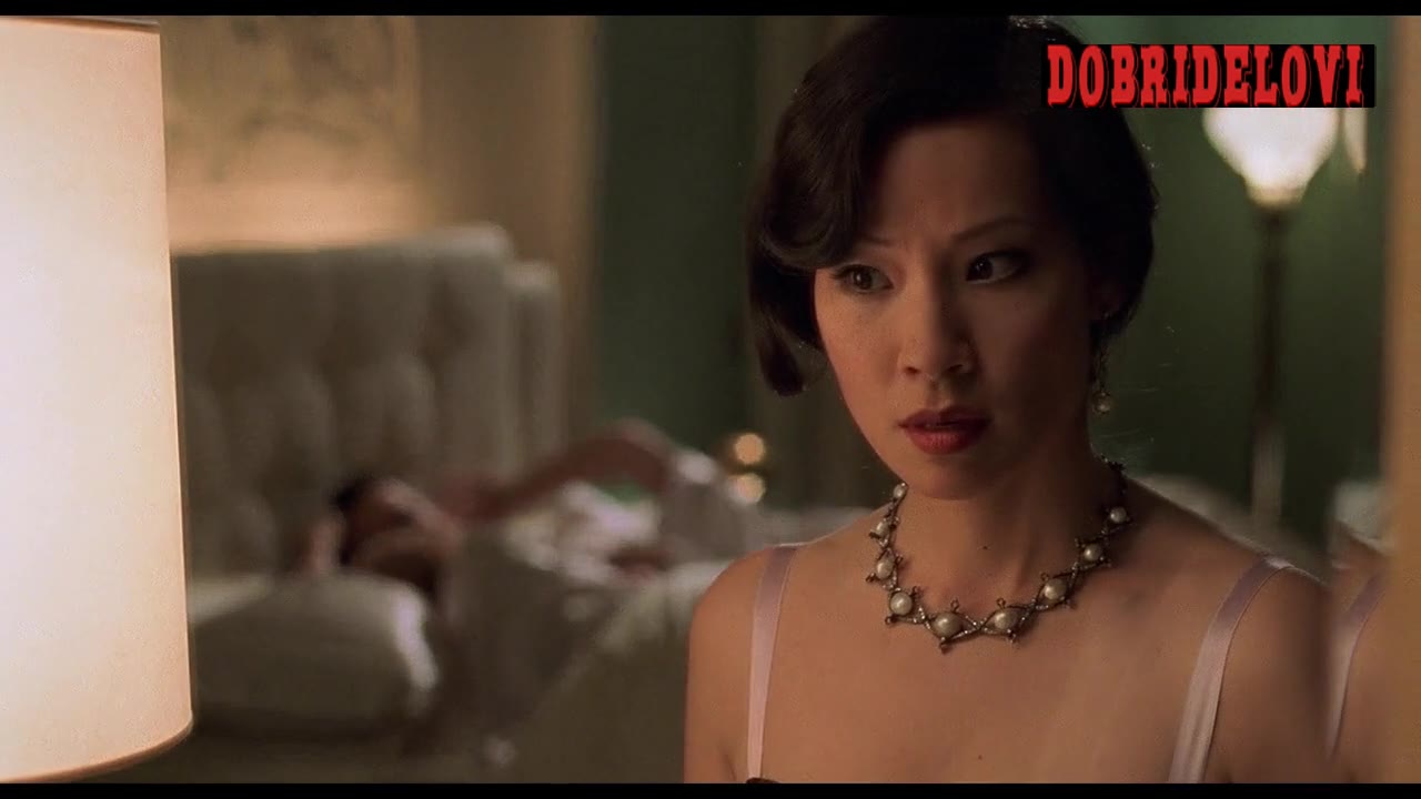 Lucy Liu shooting scene from Chicago