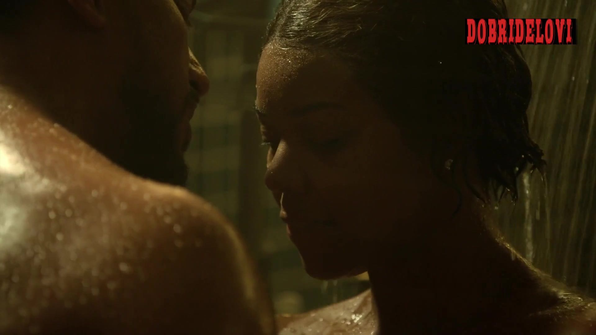 Gabrielle Union shower scene from L.A.'s Finest