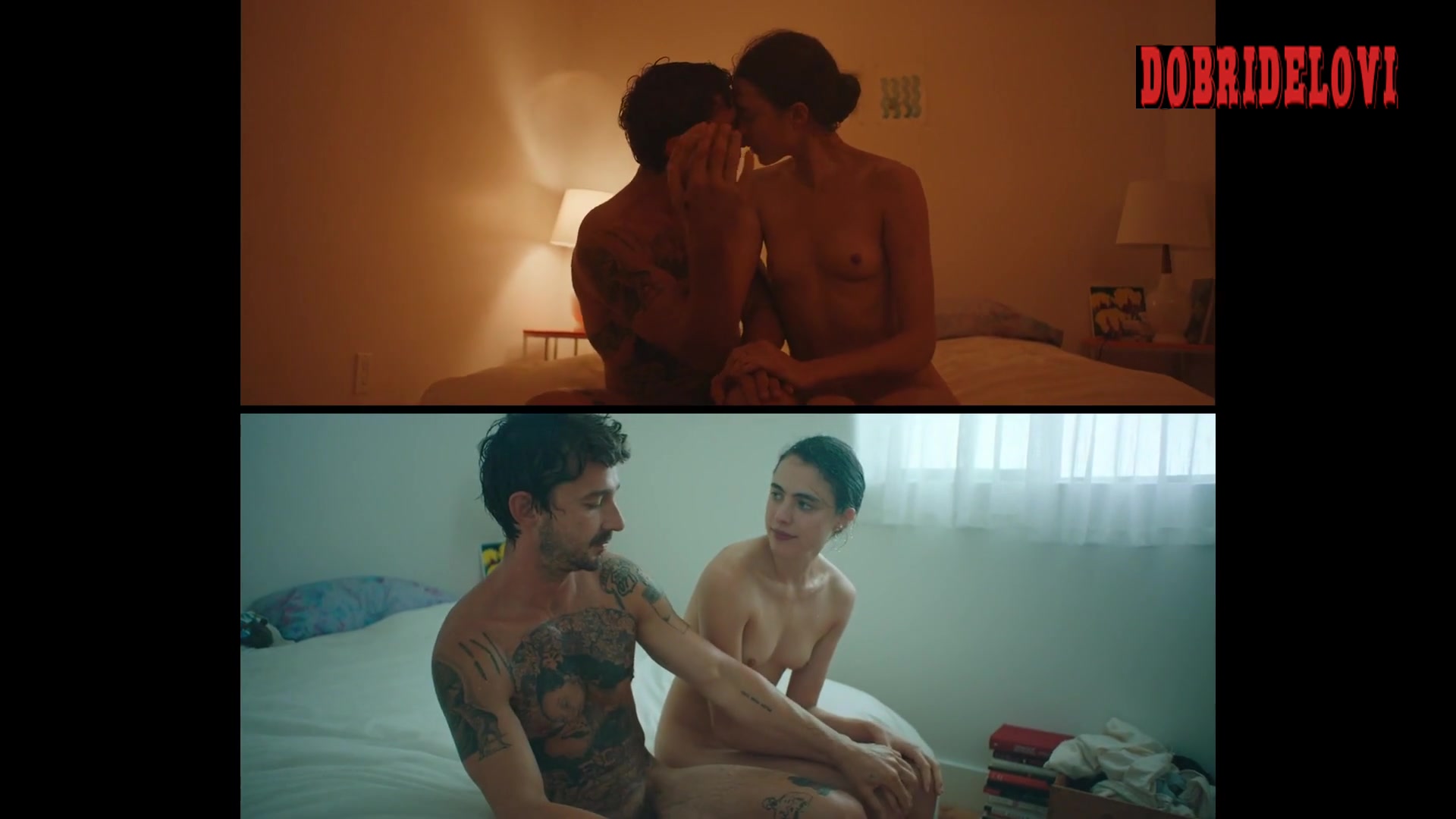 Margaret Qualley full frontal scene from Rainsford - Love Me Like You Hate Me