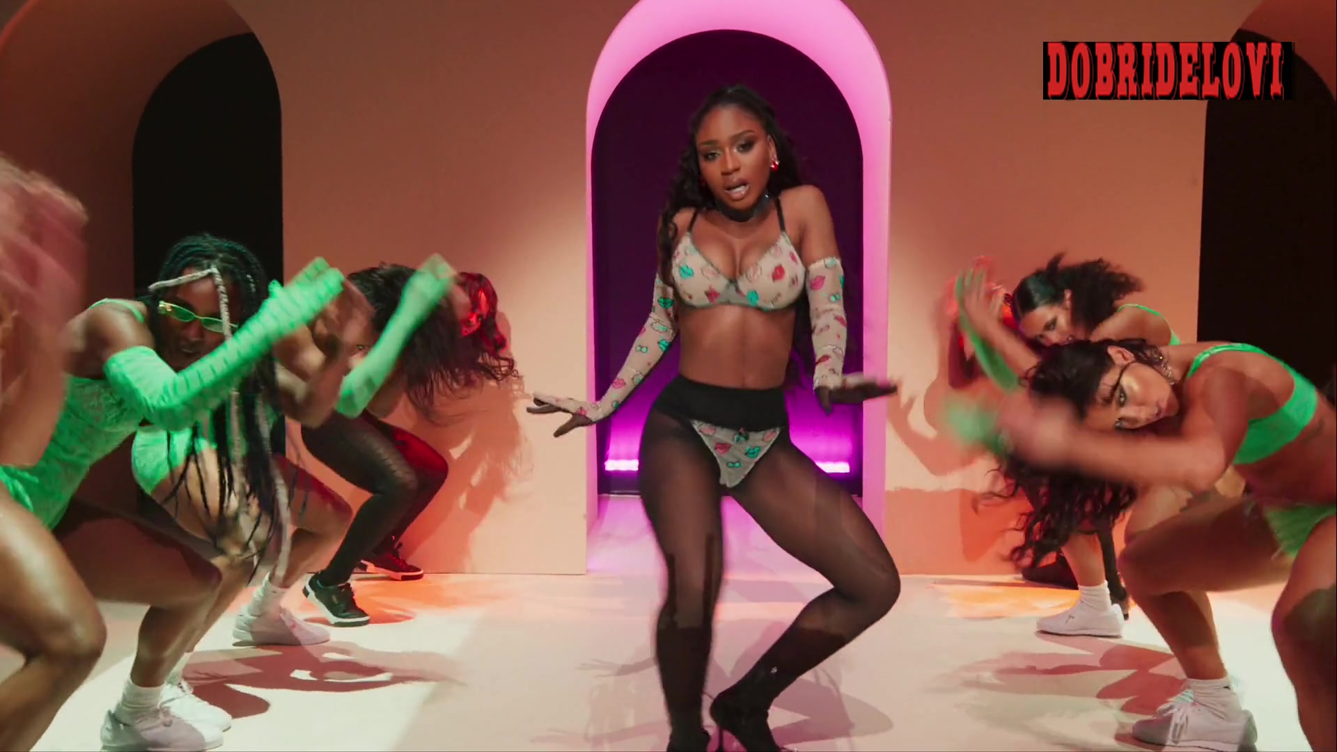 Normani dancing scene from Savage X Fenty Show