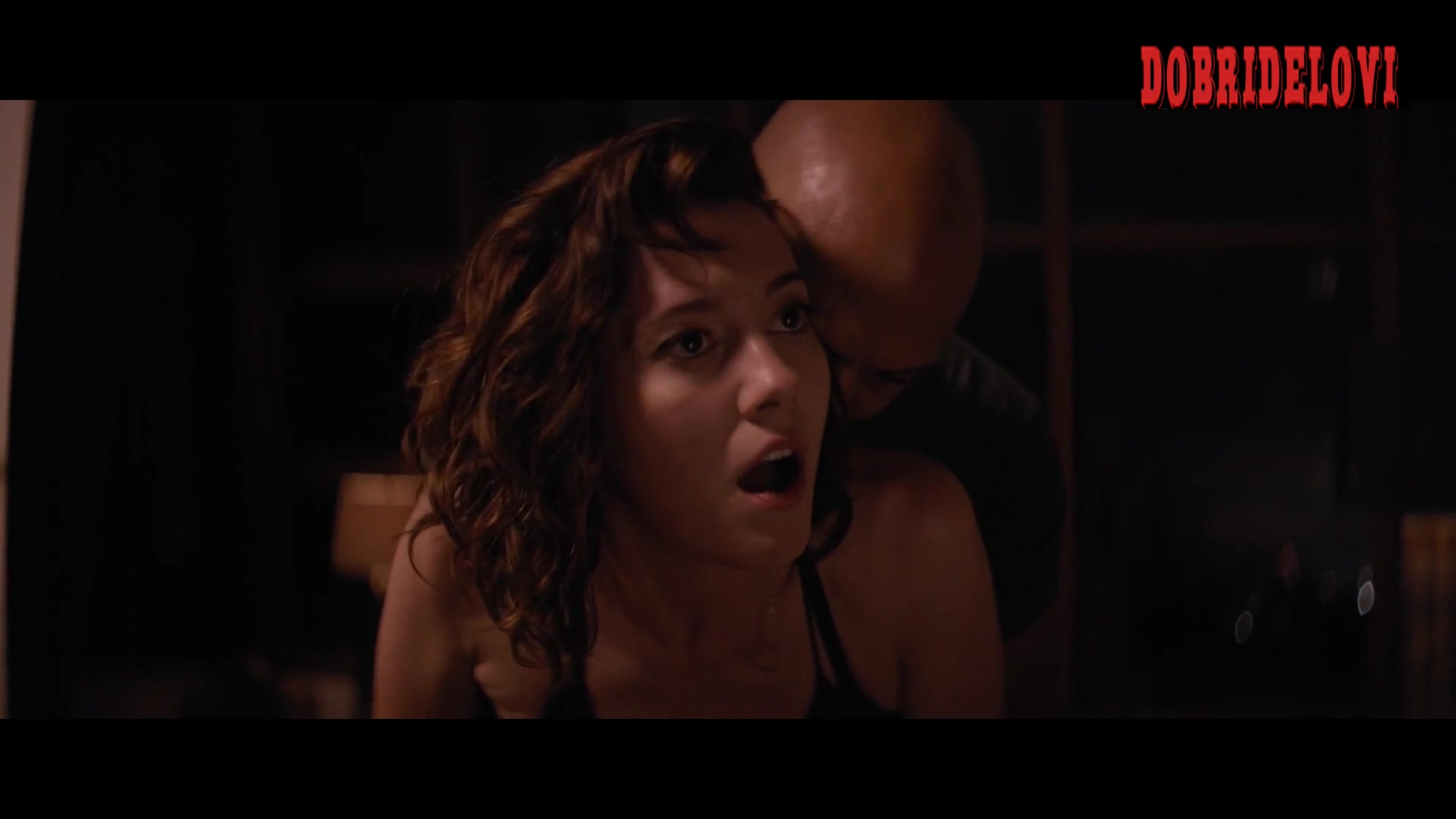 Mary Elizabeth Winstead doggy style scene from All About Nina