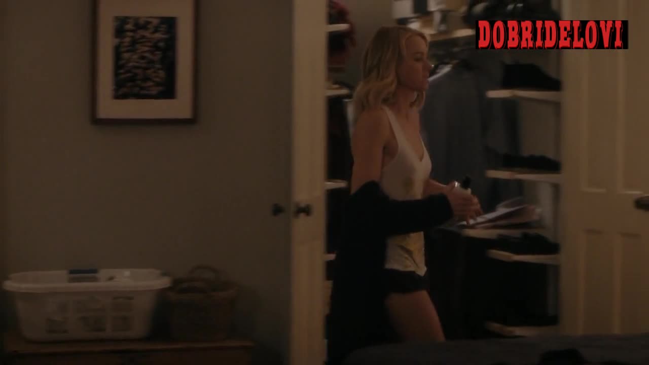 Naomi Watts wearing see through white tank top scene from Gypsy