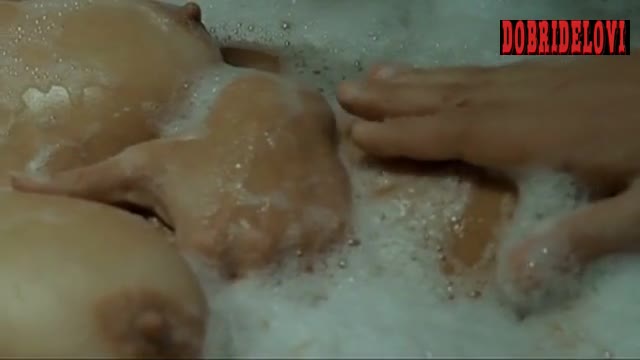 Alice Braga floating boobs in tub scene from Only God Knows