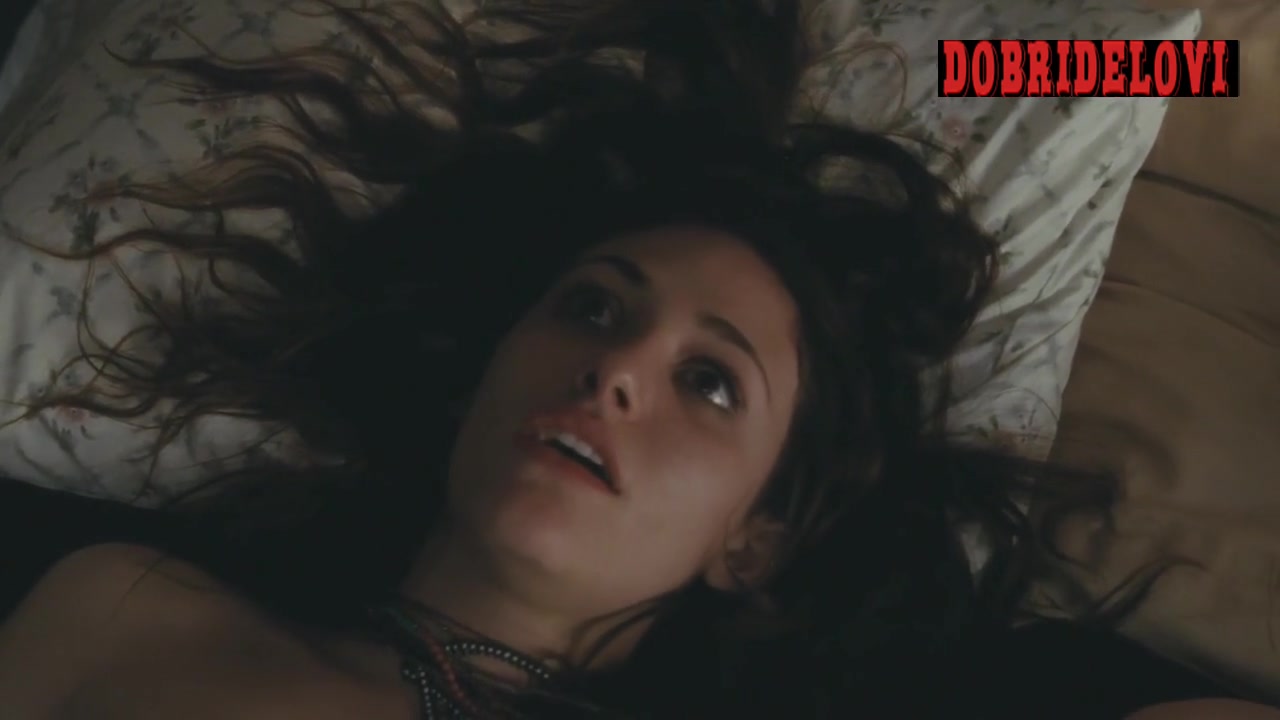 Emmy Rossum cowgirl sex scene from You're Not You