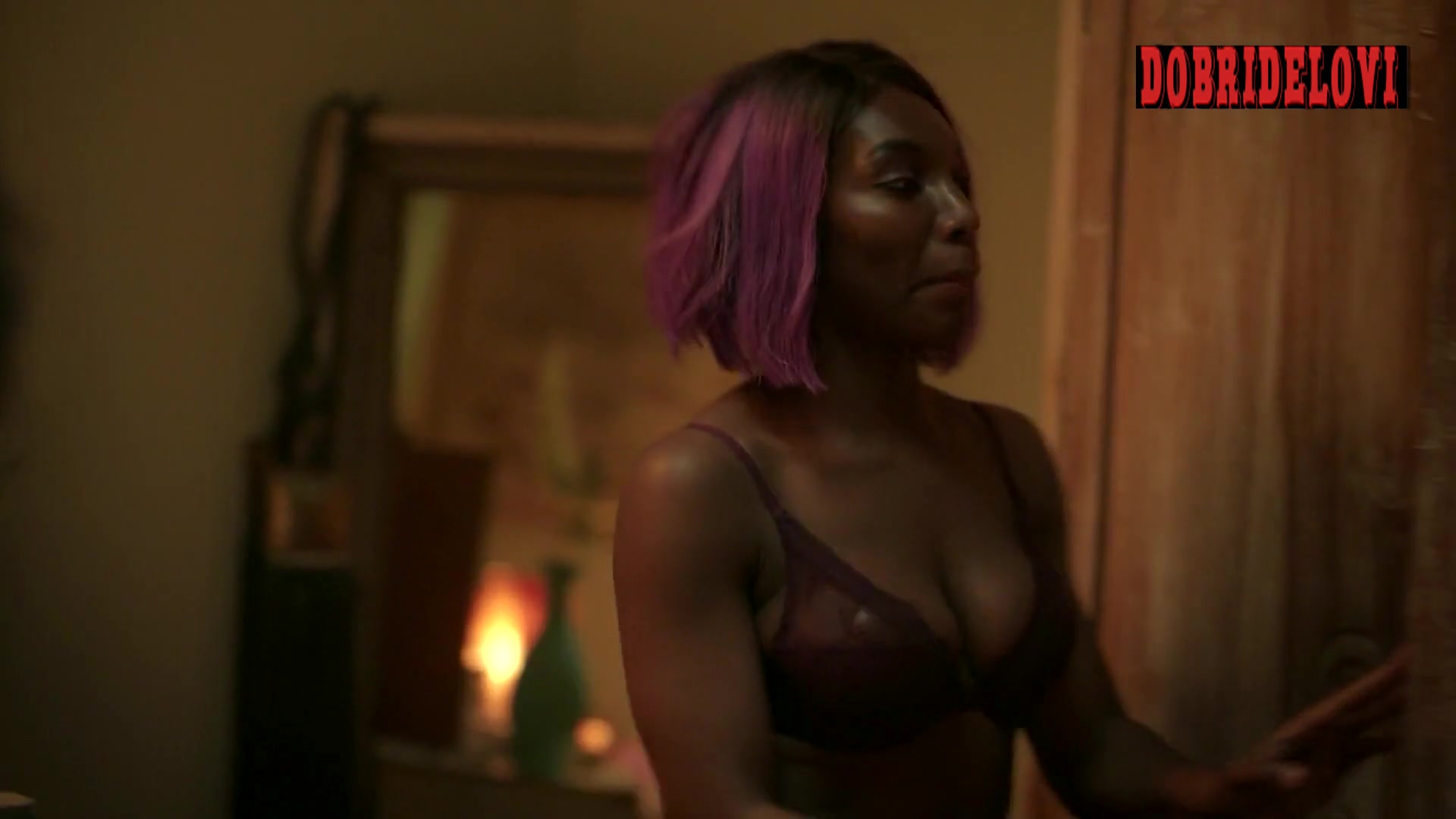 Michaela Coel interracial scene from I May Destroy You