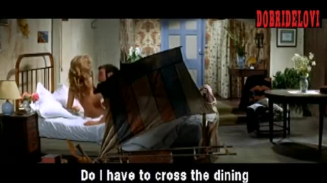 Brigitte Bardot nude getting out of bed scene from And God Created Woman
