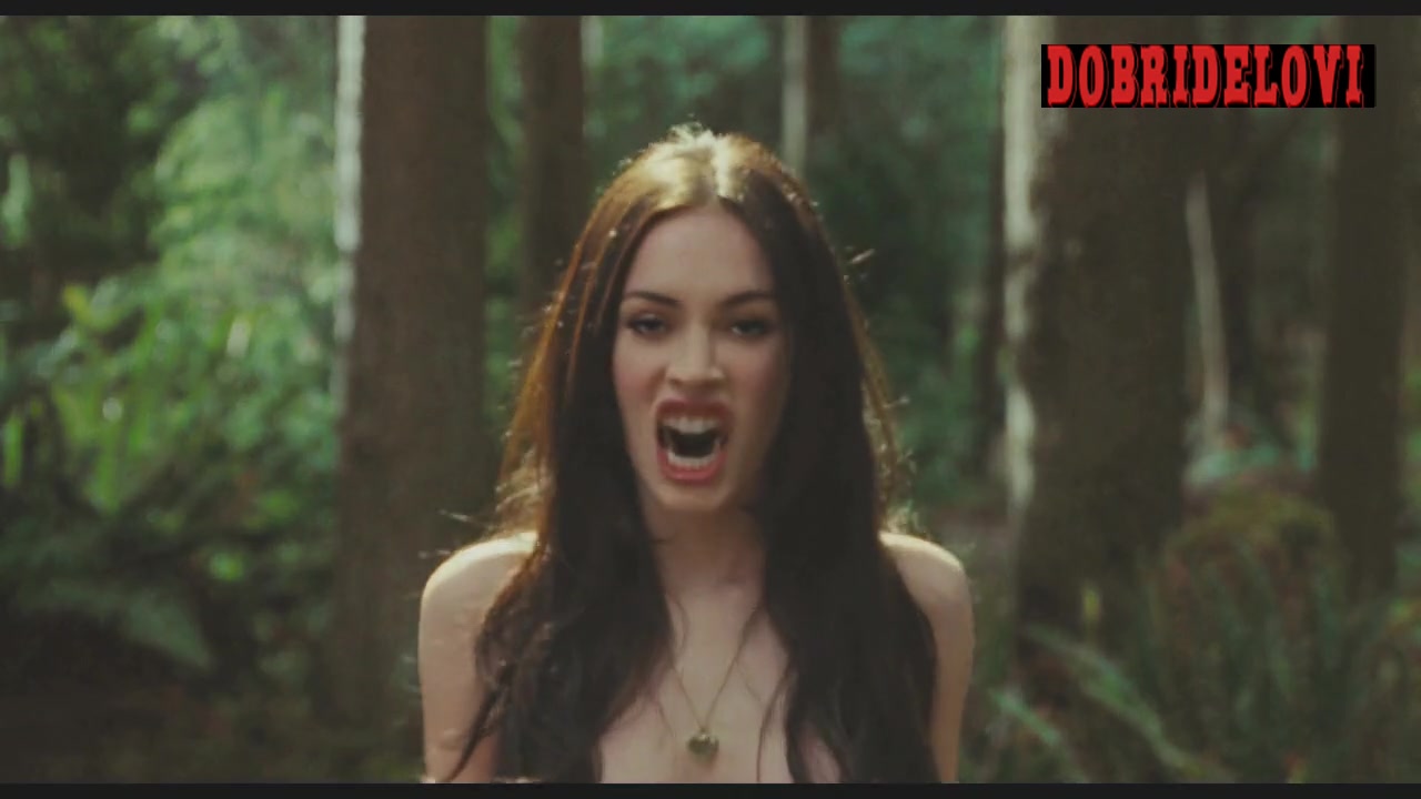 Megan Fox undresses and turns into monster scene from Jennifer's Body