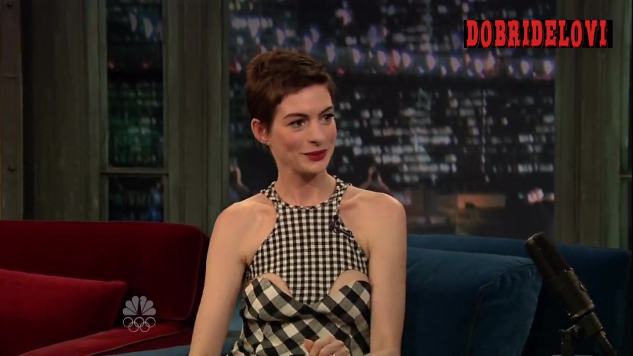 Anne Hathaway interview from Late Night with Jimmy Fallon