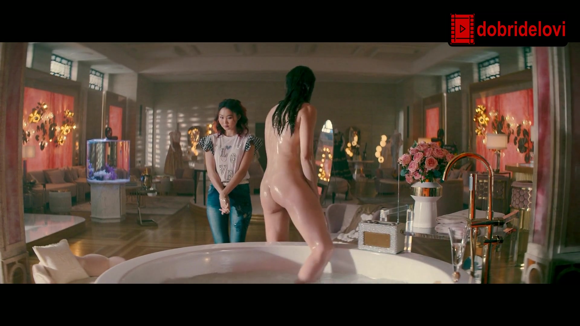 Watch Zrinka Cvitešić nude bathtub scene from The Power video