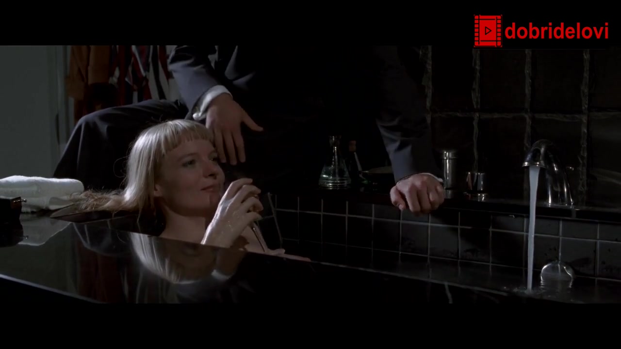 Cara Seymour bathtub scene from American Psycho video image