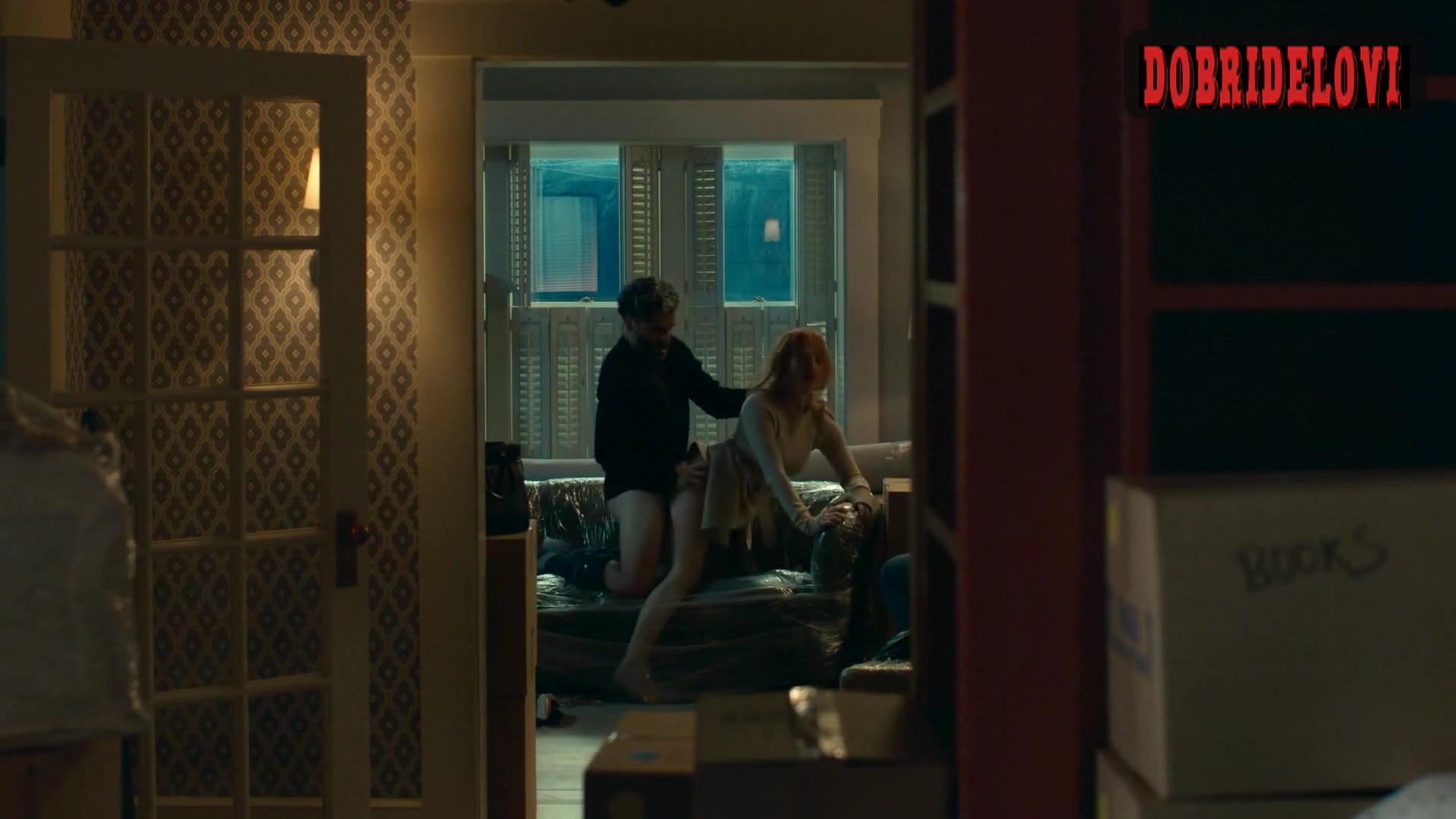 Jessica Chastain doggy style in Scenes from a Marriage