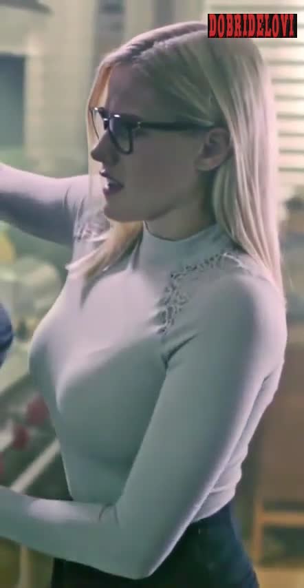Olivia Taylor Dudley big boobs scene from The Magicians