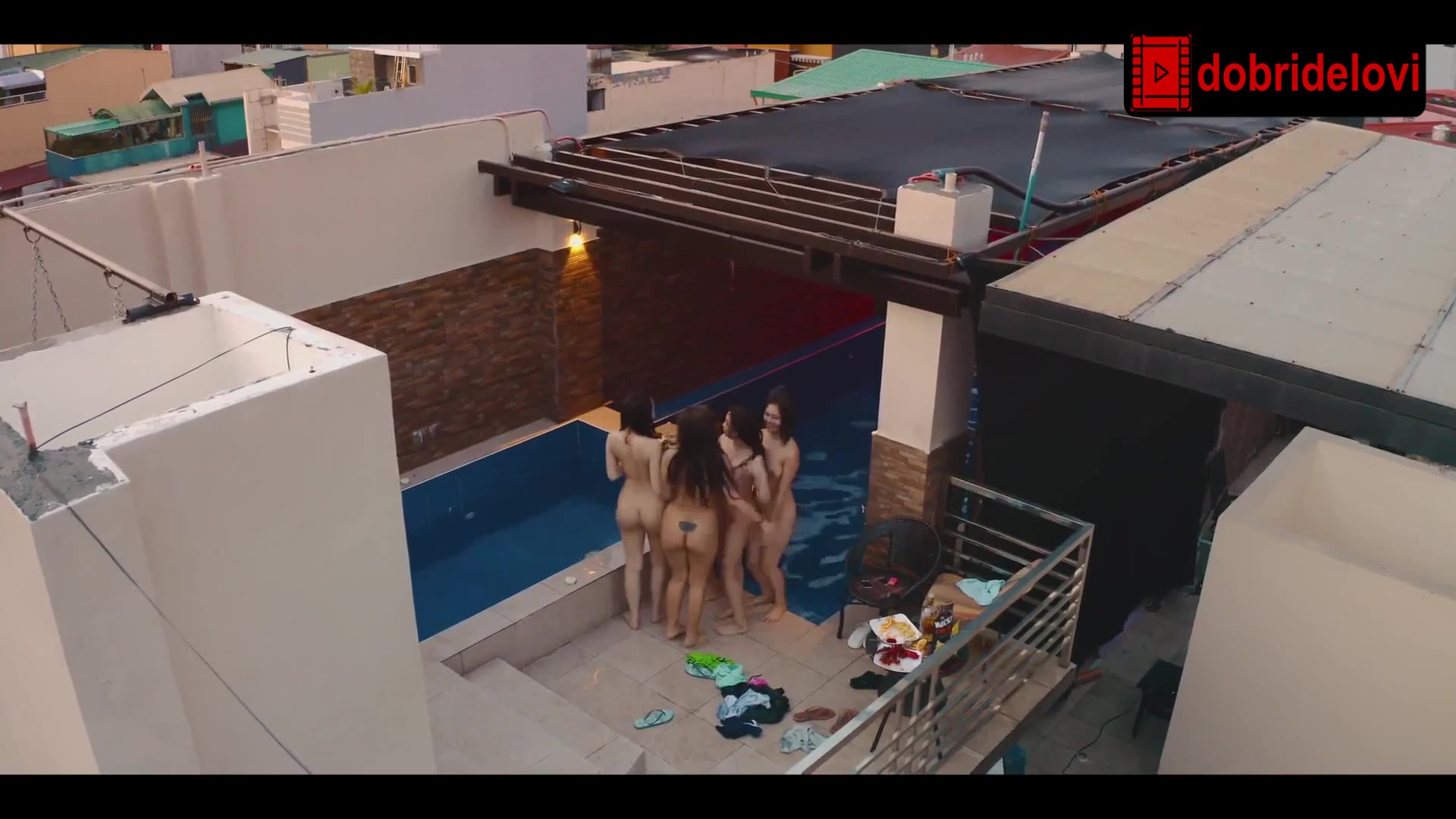 Hershie de Leon, Tiffany Grey, Julia Bersana, Yen Renee Durano, and Andrea Garcia nude scene from Lovely Ladies Dormitory