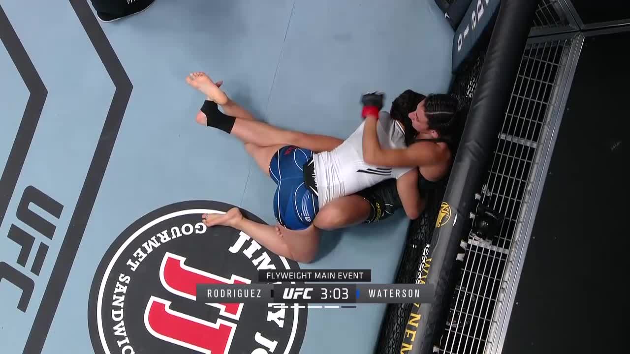  Michelle Waterson sexy shorts for UFC Fight Night bout video image